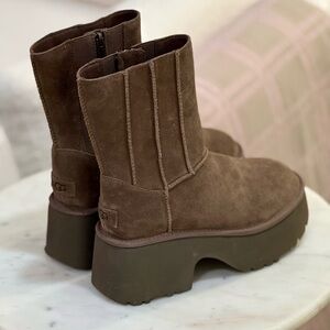UGG CLASSIC TWIN SEAM NEW HEIGHTS - Platform ankle boots